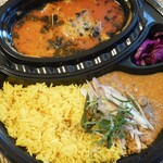 SPICE CURRY AO - あいがけカレーテイクアウト1200円