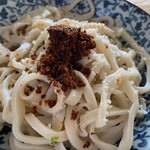 門々利うどん  - もはやすりだねのミートソース