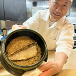 四谷 うえ村 - なんだっけ！なんの魚か忘れたけど美味しかった！