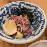 新宿割烹 中嶋 - イワシの刺し身