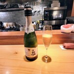 fudo - 嘉スパークリングシャルドネ、山形県高畠ワイン