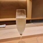 日本料理 研野 - 田酒 Micro Bubble 生、炭酸ガス封入