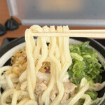 香の川製麺 - うどんのアップ