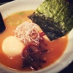 たいが - 名古屋コーチン 白湯ラーメン しょうゆ 味玉追加