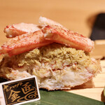 玄水 - 毛蟹の甲羅盛り