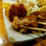 ゑびす - ジャガイモを頰張る