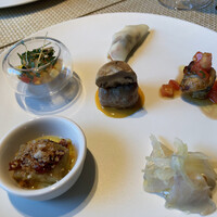 インカメラ コン テラッツァ - 中々手の込んだ前菜です