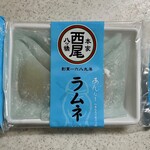 本家 西尾八ツ橋 - あん入り生八つ橋 ラムネ 5ヶ入 250円