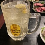 Sumibiyakiniku Taiyou - 角ハイのメガですね。