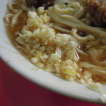 ラーメン二郎 - ニンニク入れますか？