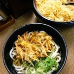 無料てんかす･かき揚げ350円