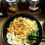 かき揚げうどん350円