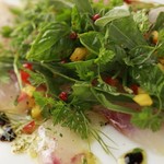 【絶対に食べて欲しい一品鮮度抜群！！鮮魚のカルパッチョ】 