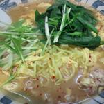 南ばん亭 - ニラ入り南ばん麺