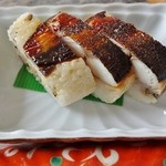 食彩工房 そばの華 - 「焼き鯖押し寿司」です（2013/3/29UP）