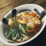 蕎麦ダイニング麻布 - 豚南蛮