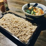 蕎麦ダイニング麻布 - 豚南蛮そば