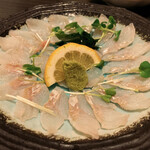 瀬戸内料理 雑草庵瀬戸 - 穴子あぶり刺し