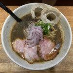 らーめん専門 和心 - 煮干しブラック 1,000円