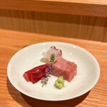 呑小路 やま岸 - お造り盛合わせ