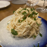 渡辺料理店 - 寝セロリの前菜、これ美味しかったー