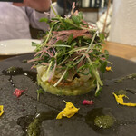 渡辺料理店 - 魚前菜、ワカモレ