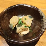 Tanakaya - お通し　ホタテ稚貝煮