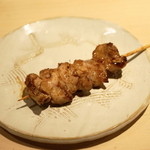 もつやき　婁熊東京 - 2013.3 ぼんじり（1串210円）豚のお尻の肉