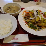 ビストロ茶葉蘭 - 特製野菜炒め定食