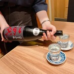 Niku To Nihonshu Iburi - 十四代　酒未来　800円　※お店のインスタをフォローしたら一杯いただけます