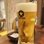 有楽町 うなぎのお宿 - 生ビール