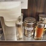 錦糸町中華そば さん式 - 内観（カウンター上）