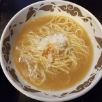 煮干結社 - 【限定】ガニ出汁かけ白湯　900円