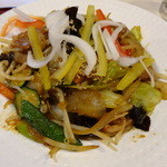 ビストロ茶葉蘭 - 特製野菜炒め