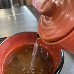 そば処翠松庵 - 蕎麦湯