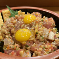 江戸前 寿し政 別館 - 納豆まぶし・とび子&うずら玉子追加（計1,260円）2022.7