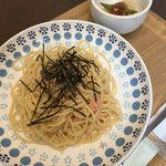 cafe とみや - 料理写真:岩内たらこパスタ 750円