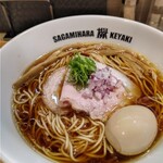 Sagamihara 欅 - 味玉醤油1050円