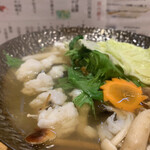 モダン和食 かみや - 鱧すき小鍋アップ