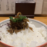 モダン和食 かみや - 江尻さんのこだわり米