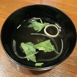 活鰻の店 つぐみ庵 - お吸い物