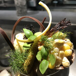 PATISSERIE ASAKO IWAYANAGI - パルフェビジュー  焼とうもろこし