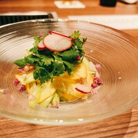 焼肉うしごろ 銀座店 - 夏野菜とハーブのサラダ