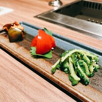 焼肉うしごろ 銀座店 - 季節のナムル盛り合わせ