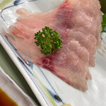 鯉とうなぎのまるます家 - 鯉生刺