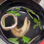 鯉とうなぎのまるます家 - 肝吸い