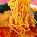 らぁ麺屋 武市商店 - 美しい麺リフト！