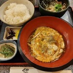 信州そば - にしん玉定食