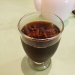 龍園 - 食後のアイスコーヒー