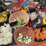 農家の台所 - ■特選野菜のサラダバー食べ放題¥680